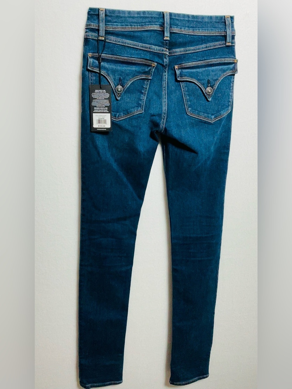 Hudson Hudson Los Angeles Skinny Jeans - Dark Wash - Size 25 - Picture 9 of 10
